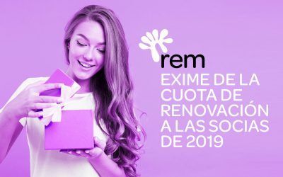 Rem exime de la cuota de renovación a las socias de 2019