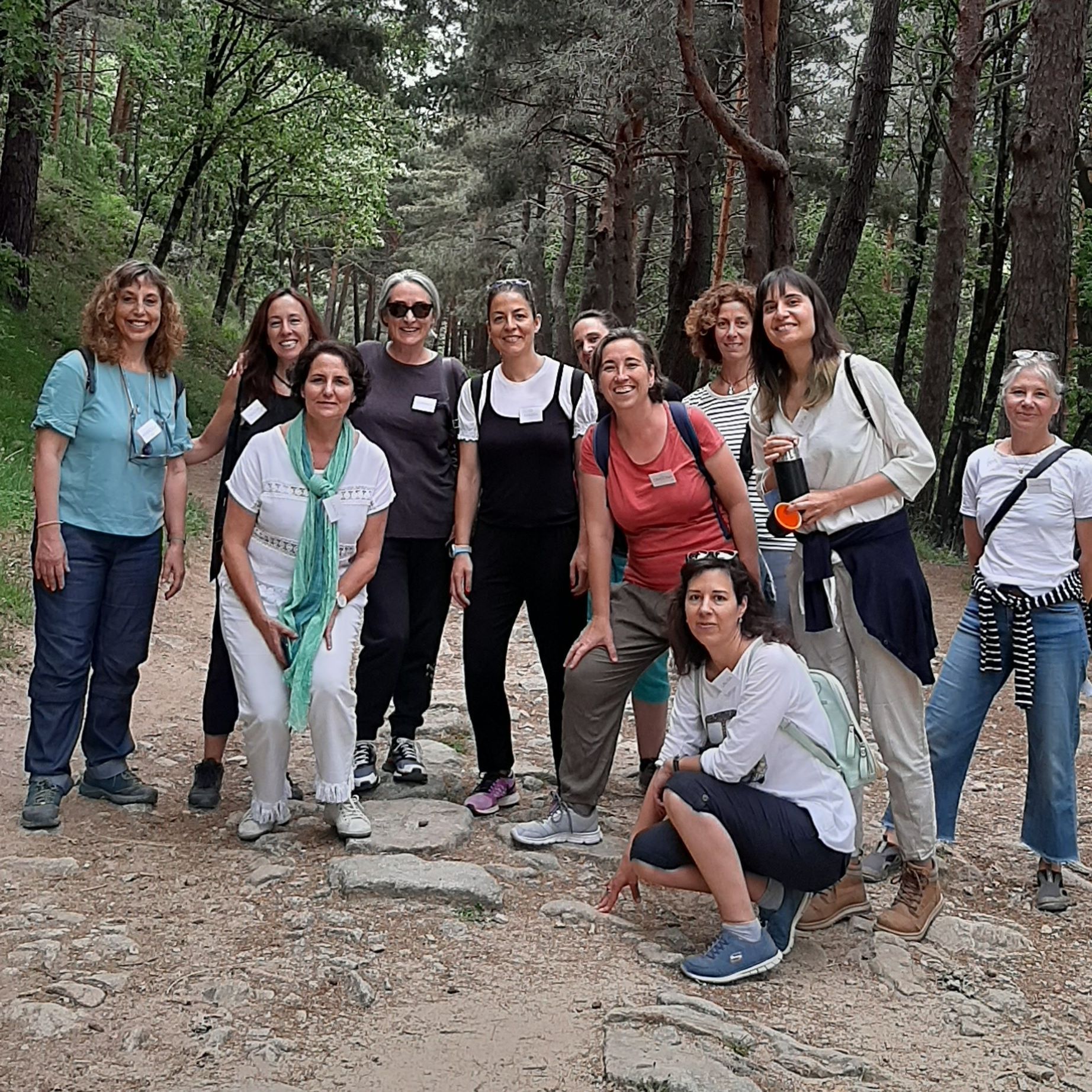 rem-walking por el camino Puricelli de Cercedilla