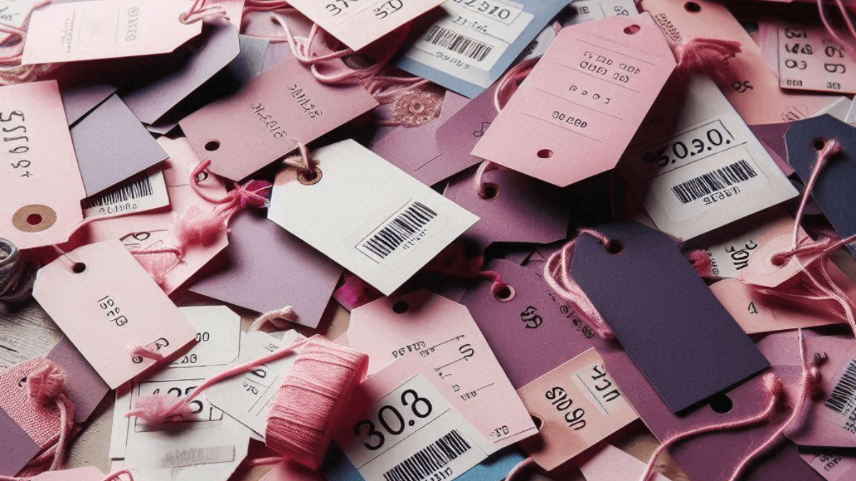 Poner precio Imagen de etiquetas de precios